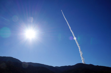 Epsilon rocket launched from Uchinoura Space Center, Kagoshima 