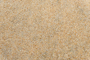 Sand on the beach as background or Sand texture background - Top view.