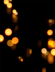 Bokeh glowing background