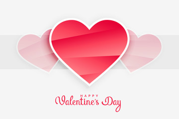 valentines day pink hearts background