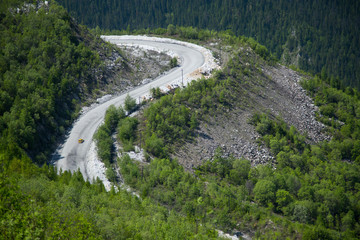 road in the mountains