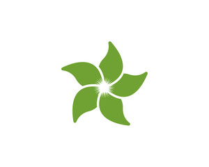 Jasmine flower icon vector illustration design