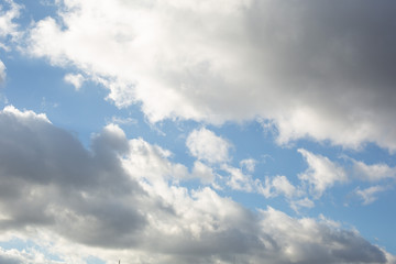 Fototapeta na wymiar Clouds on the blue sky