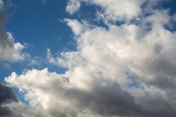 Obraz premium Clouds on the blue sky