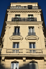 Obraz premium Immeuble de prestige à Paris, France