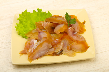 Smoked catfish fillet