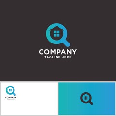 Search home logo design 