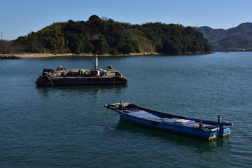Fototapeta na wymiar 日本の美しい廃船