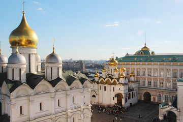 Cathedral square in Moscow Kremlin