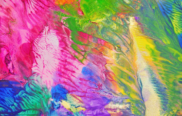 Abstract painting textured