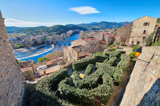 Roquebrun Village - Herault (France)