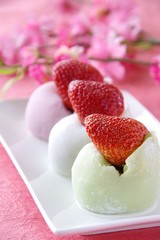 いちご大福　苺大福　苺　イチゴ　大福　和菓子　生菓子　スィーツ