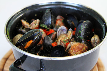 piatto ci cozze gratinate