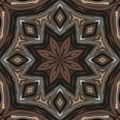 3d effekt - abstrakt oktagonal sternförmig illustration