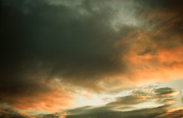 sunset sunrise cloudy sky like mystic magic and poetic bacground 