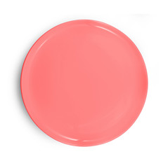 plate isolated on white background