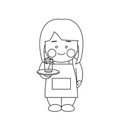 女性キャラクター水