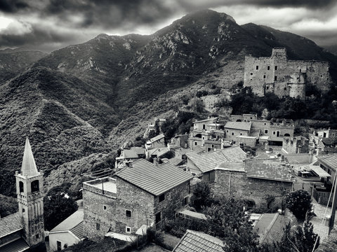 Borgo medievale di Zuccarello (Savona, Liguria)
