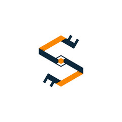 letter S logo cryptocurrency