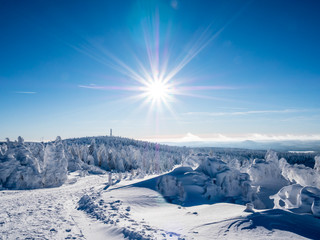 Winterlandschaft im Erzgebirge