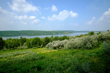 Natur am Großkaynaer See oder Südfeldsee  bei Großkayna - einem ehemaligen Tagebau - in der...