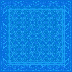 Modern Floral Geometric Pattern. Use for Design, Interior, Fashion. vector Illustration