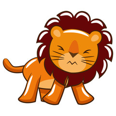 Fototapeta premium lion clipart vector