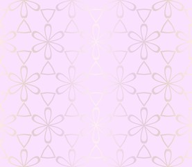 Traditional Ornamental Floral Pattern. For Design. Vector Illustration. Seamless. Gradient color