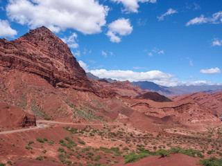 Rock formations of the Quebrada de las Conchas near Cafayate, Salta, Argentina © Gone For A Drive.