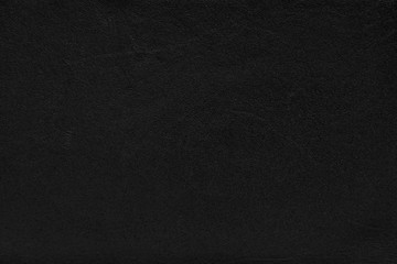 Black leather background.
