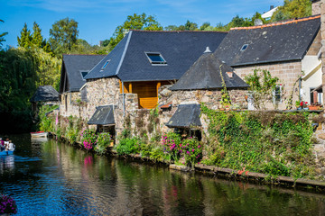 Fototapeta na wymiar Pontrieux, Côtes-d'Armor, Bretagne, France.
