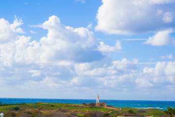 Fototapeta na wymiar Panorama of Paphos in Cyprus
