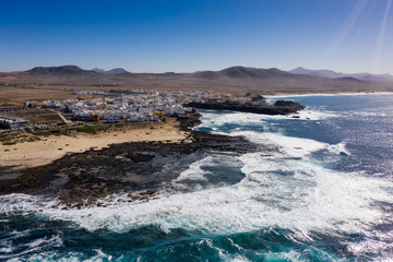 El Cotillo aerial view, Fuerteventura