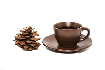 Coffee Cup On White Backgrounds