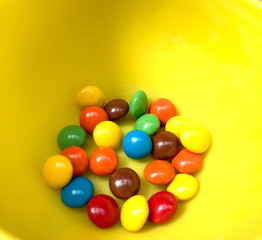 Chocolates de colores 