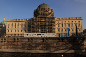 Berlin; Humboldt Forum Baustelle 2019
