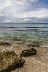 Stones on the Caribbean coast