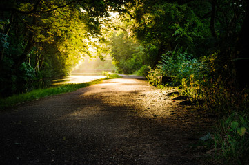 Fototapeta premium Canal on a sunny day