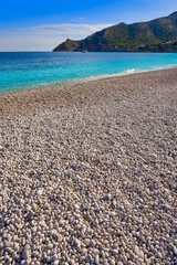 Albir beach in Alfas del Pi of Alicante