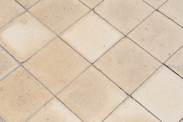 Texture of sandstone outdoor ground tile