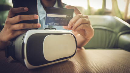 Use the card to buy content to watch 360-degree VR videos.