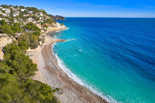 Benissa cala Baladrar beach from Alicante