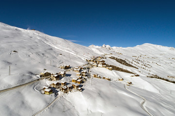 Village of Trepalle. Valtellina
