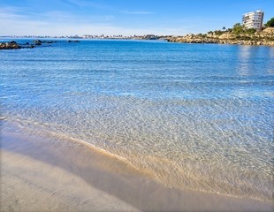 Campello of Alicante Cala Morro Blanc beach