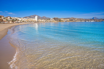 Campello of Alicante Carrer la Mar beach