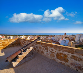 Guardamar del Segura Castle in Spain