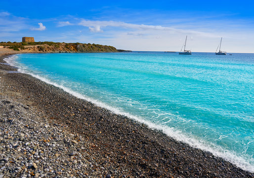 Nova Tabarca beach in Alicante Spain