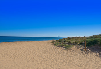 Tavernes de Valldigna beach Valencia Spain