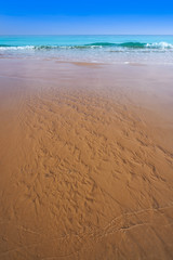Fototapeta na wymiar Playa de la Mata beach in Torrevieja Spain