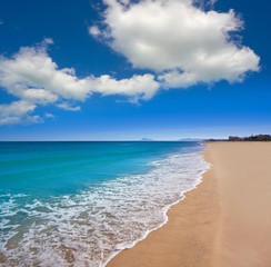 Xeraco Jaraco beach in Valencia Spain